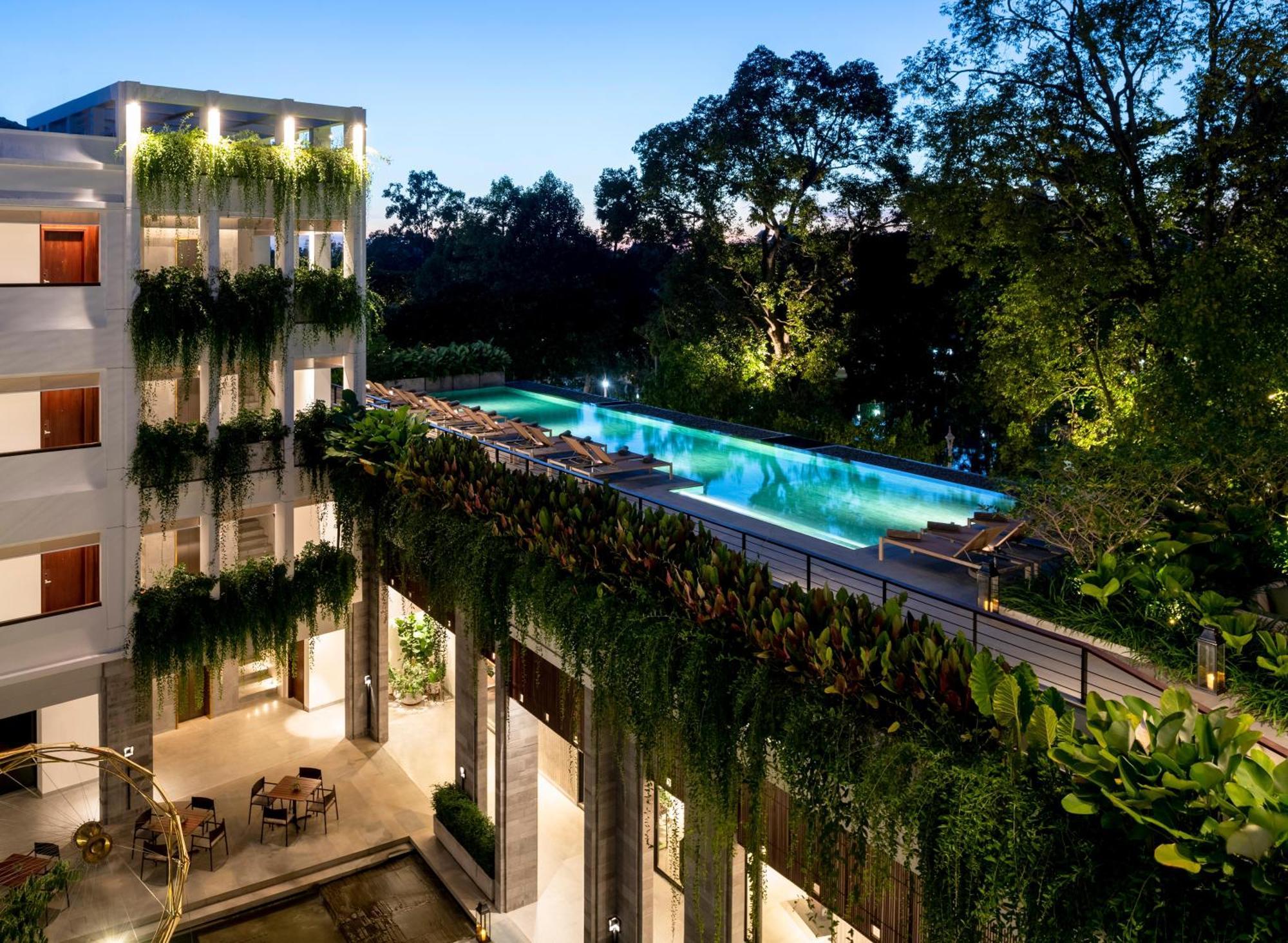 Treeline Urban Resort Ciudad de Siem Riep Exterior foto